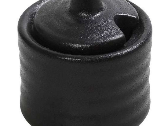 Βάζο Γενικής Χρήσης Mianmar GMT205K5 6,5x6,5x4,7cm 100ml Black Espiel Πηλός