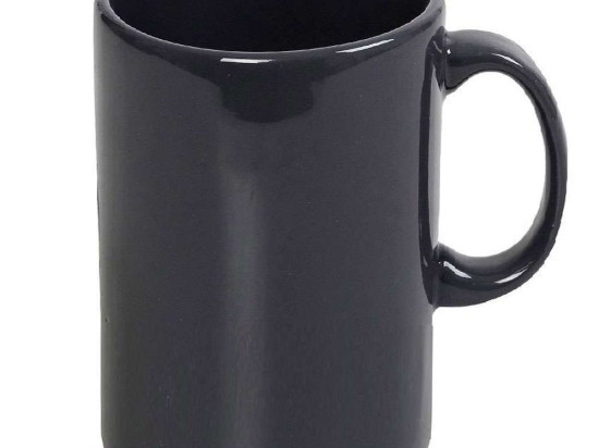 Κούπα Essentials OWB107K6 Φ8x12cm 410ml Anthracite Espiel Πορσελάνη