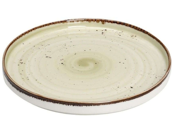 Πιάτο Ρηχό Terra TLH130K2 Φ30x2cm Green Espiel Πορσελάνη