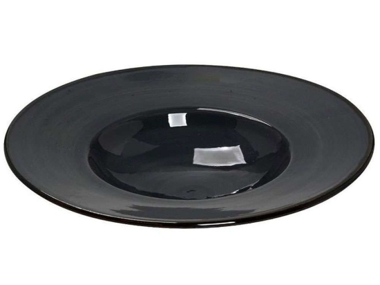 Πιάτο Βαθύ Terra TLG106K6 Φ27x4,5cm Grey Espiel Πορσελάνη