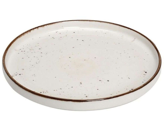 Πιάτο Ρηχό Terra TLK130K6 Φ30x2cm Cream Espiel Πορσελάνη