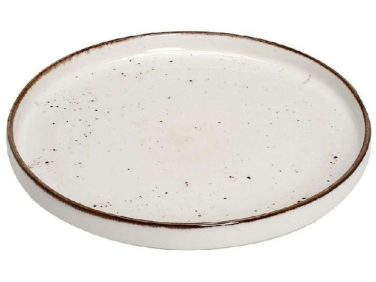 Πιάτο Ρηχό Terra TLK131K6 Φ26x1,5cm Cream Espiel Πορσελάνη
