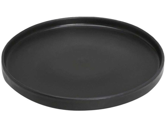 Πιάτο Ρηχό Terra TLM130K6 Φ30x2cm Black Espiel Πορσελάνη