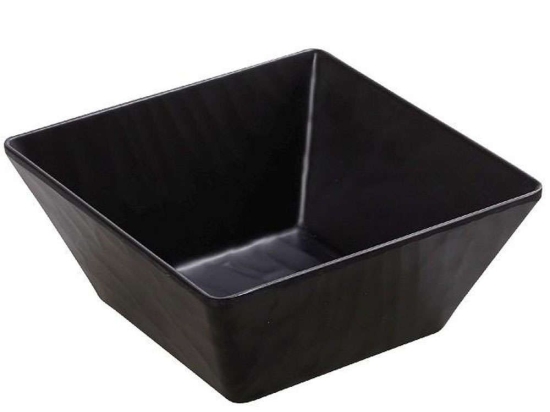 Μπωλ Σερβιρίσματος Wavy MLB2103K24-6 23x23x9,2cm Black Espiel Μελαμίνη