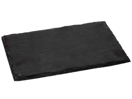 Πλατώ Σερβιρίσματος FAV102 27x17cm Black Espiel Σχιστόλιθος
