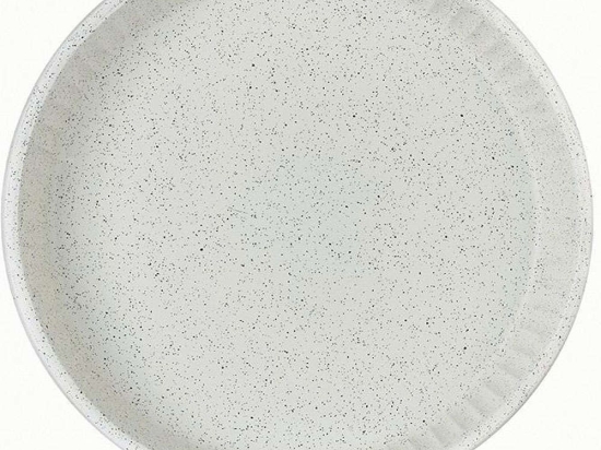 Φόρμα Τάρτας Αντικολλητική Borcam SP59044G1W Φ26x4,5cm 1720ml White Espiel Γυαλί