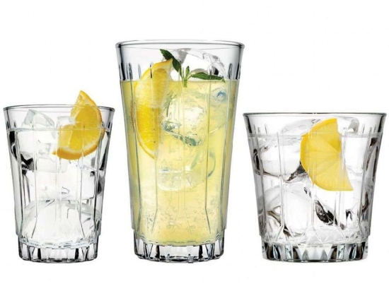 Ποτήρια Nessie (Σετ 18Τμχ) SP96819 240ml/295ml/340ml Clear Espiel Γυαλί