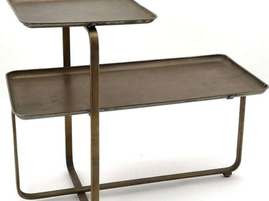 Τραπέζι Βοηθητικό AFT217 79x42x64cm Bronze Espiel