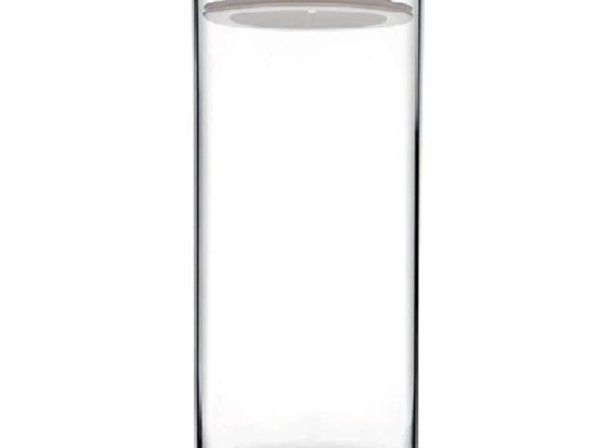 Δοχείο Αποθήκευσης Breakfast Club SP43736G2W 730ml Clear-White Espiel Πλαστικό, Γυαλί