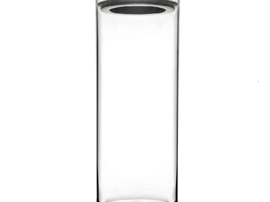 Δοχείο Αποθήκευσης Breakfast Club SP43756G2B 1230ml Clear-Grey Espiel Πλαστικό, Γυαλί