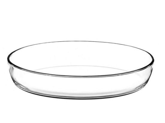 Πυρίμαχο Σκεύος Οβάλ SP59074S1 34,5x24,8x6,4cm Clear Espiel Γυαλί