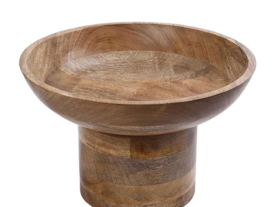 Διακοσμητικό Μπωλ GPA103 Φ38,1x24,13cm Natural Espiel Ξύλο