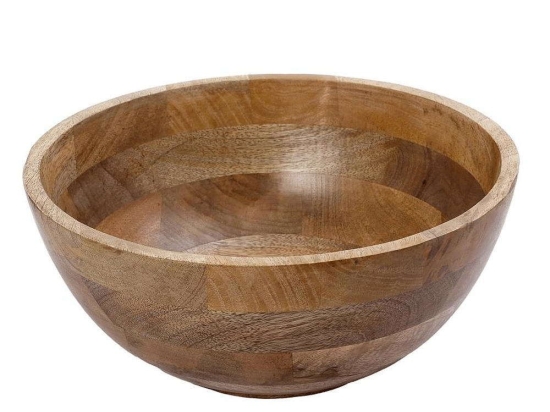 Διακοσμητικό Μπωλ GPA107 Φ30,48x12,7cm Natural Espiel Ξύλο
