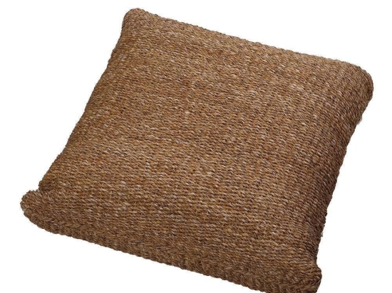 Μαξιλάρα - Πουφ KAG381 80x80x20cm Natural Espiel