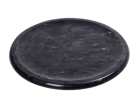 Πιάτο FAV206 Φ25cm Black Espiel Μάρμαρο