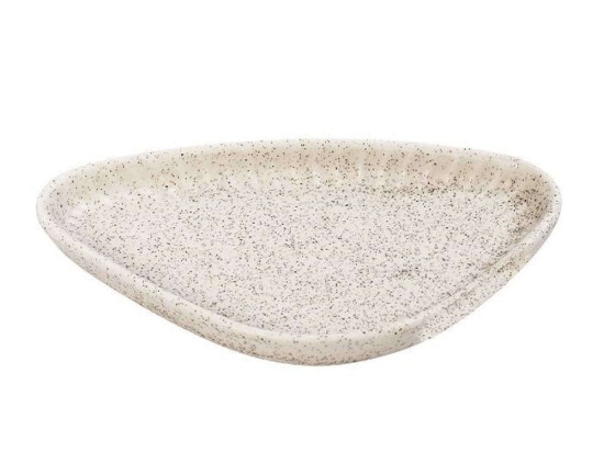Πιάτο Γλυκού Τρίγωνο Gobi OW2030K6 15x8,5x2cm White Espiel Πορσελάνη