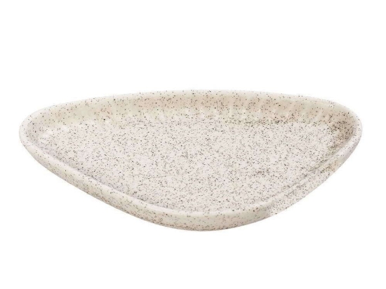 Πιάτο Γλυκού Τρίγωνο Gobi OW2032K6 20x11x2,6cm White Espiel Πορσελάνη