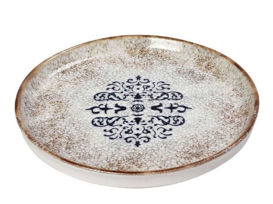 Πιάτο Φρούτου Mosaico Step KNJ130K6 Φ21cm Multi Espiel Πορσελάνη
