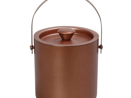 Παγοδοχείο Με Καπάκι LMC108 1,75Lt 15x18cm Copper Espiel Ανοξείδωτο Ατσάλι