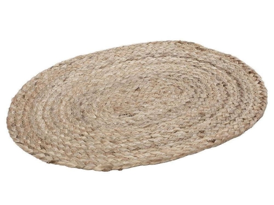 Σουπλά Οβάλ KUF102 45x35cm Natural Espiel Seagrass