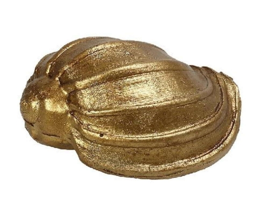 Διακοσμητικό Κοχύλι MT2733K6 7x4,2x3cm Gold Espiel Πολυρεσίνη
