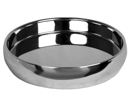 Δίσκος Σερβιρίσματος Ανοξείδωτος LMC113 42x6,5cm Inox Espiel Ανοξείδωτο Ατσάλι