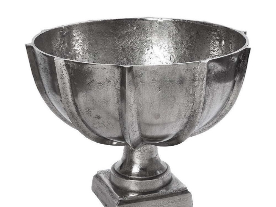 Σαμπανιέρα FLA321 40x40x31cm Silver Espiel Αλουμίνιο