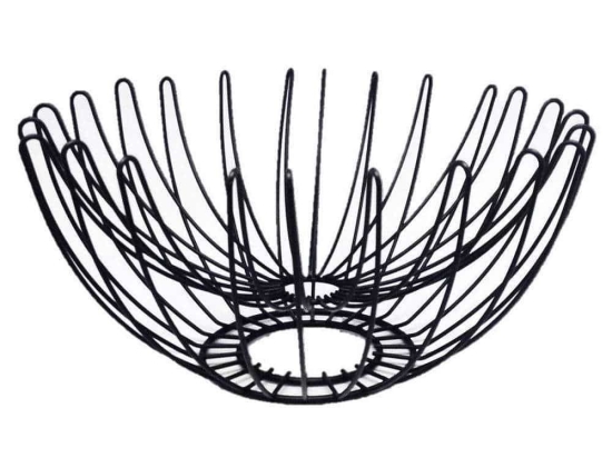 Φρουτιέρα MTT309 32cm Black Espiel Μέταλλο