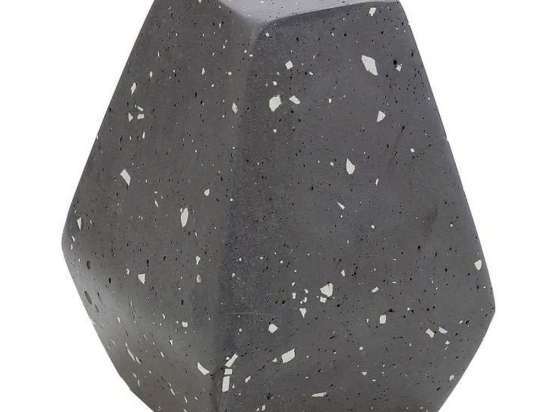 Βάζο Πολυμορφικό Μωσαϊκό TZB113 7x4x11cm Dark Grey Espiel Τσιμέντο