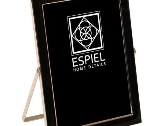Κορνίζα FAM611 15x20cm Gold-Black Espiel Μέταλλο