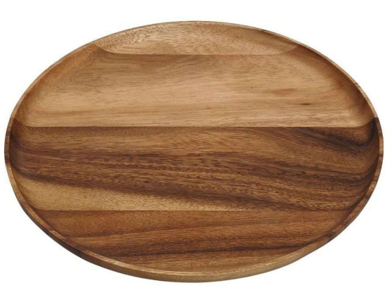 Πλατώ Σερβιρίσματος BAG104 Φ30x1,5cm Natural Espiel Ξύλο