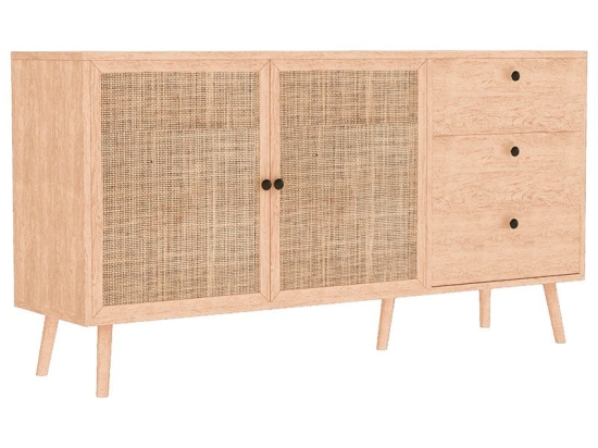 Μπουφές Oslo pakoworld sonoma 150x39x79εκ