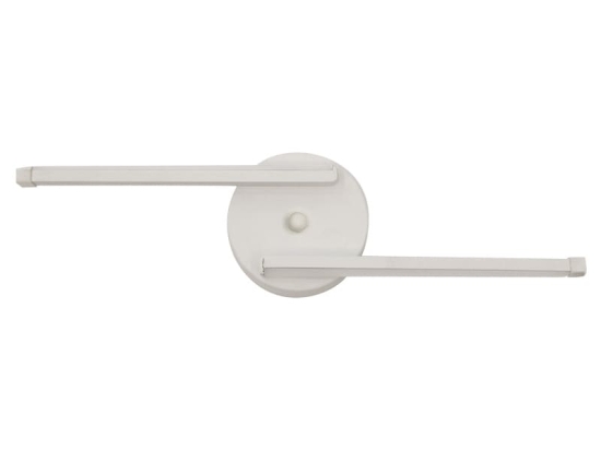 Φωτιστικό τοίχου-απλίκα PWL-0987 pakoworld LED 10W λευκό 40x5x11εκ