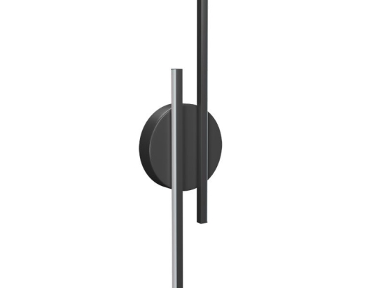 Φωτιστικό τοίχου-απλίκα PWL-1138 pakoworld LED μαύρο 40x10x6εκ