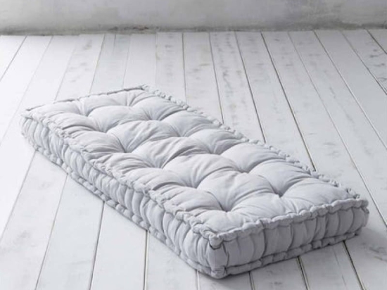 Nima Home Μαξιλάρα Δαπέδου 165x65x15 – Siesta Γκρι