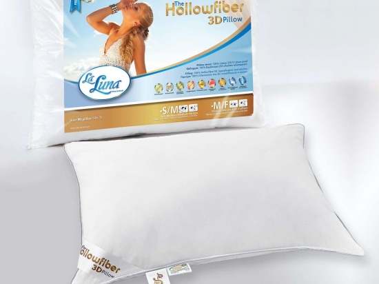 Μαξιλάρι Ύπνου Hollowfiber 3d Soft La Luna 50Χ70 50x70cm 100% Hollowfiber