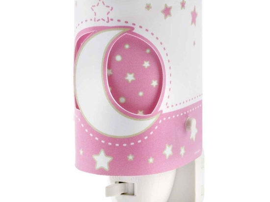 Πρίζα Νυκτός Led Pink Moon 63235L S Pink Ango Πολυπροπυλένιο