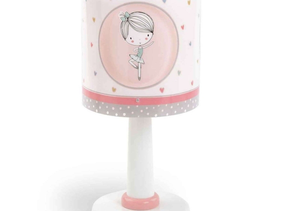 Φωτιστικό Κομοδίνου Sweet Dance 70911 White-Pink Ango Πολυπροπυλένιο