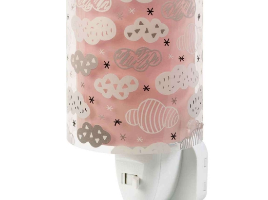 Πρίζα Νυκτός Led Clouds 41415 S Pink Ango Πολυπροπυλένιο