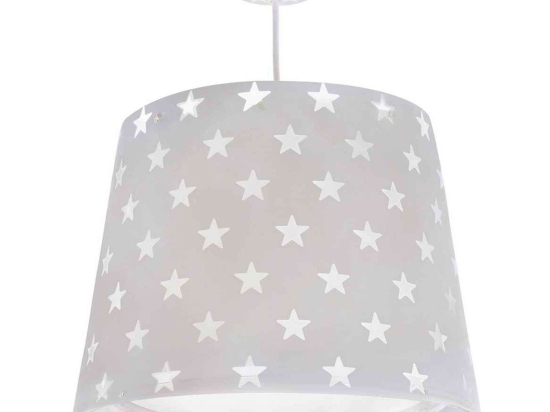 Φωτιστικό Οροφής Stars 81212 E Grey Ango Πολυπροπυλένιο