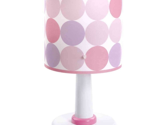 Φωτιστικό Κομοδίνου Colors 62001 S White-Pink Ango Πολυπροπυλένιο