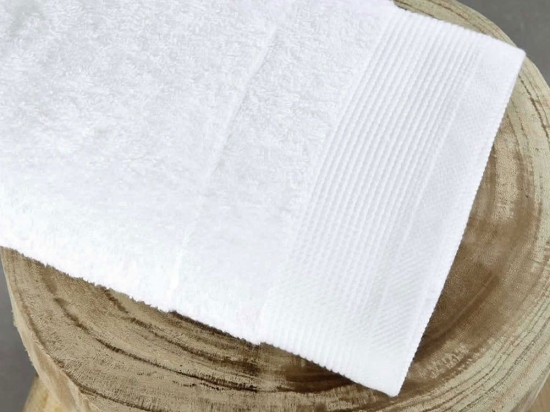 Πετσέτα Ξενοδοχείου White Πενιέ 700gsm 100% Βαμβάκι Χεριών 30x50cm 100% Βαμβάκι