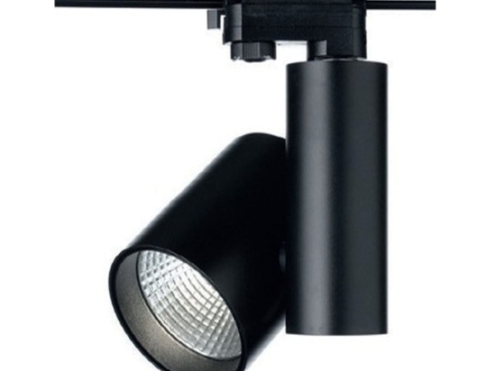 Σποτ Ράγας Led 4 Καλωδίων RONDE3040B4 30W 4000K 2800lm Black Aca Αλουμίνιο