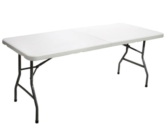 Τραπέζι Catering-Συνεδρίου HM5046 Λευκό 183X76X74cm