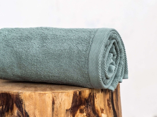 Πετσέτα Ξενοδοχείου Olive VAT Dyed 460gsm 100% Βαμβάκι Χεριών 30x30cm 100% Βαμβάκι