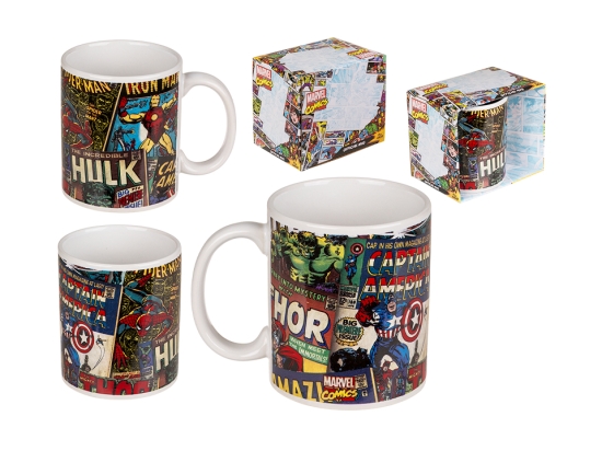Κούπα Marvel Retro, 325 ml, 10 εκ.