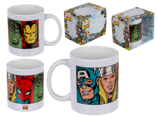 Κούπα Marvel Comics (Faces), for 325 ml, 10 cm, κεραμικό