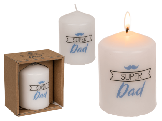 Κερί Pillar, Super Dad
