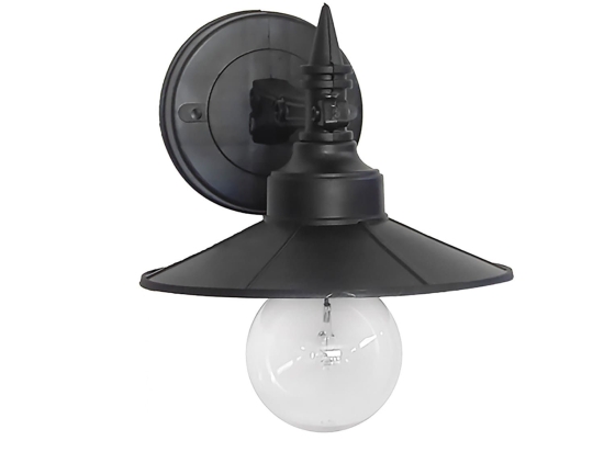 Φωτιστικό Τοίχου Μονόφωτο  LP-150A  07-1219 Black PVC