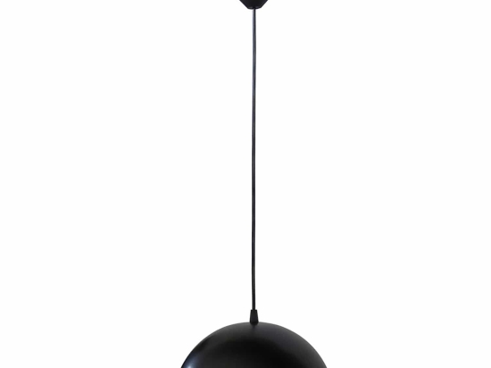 Φωτιστικό Οροφής  Μονόφωτο LM-250K  34-0015 Black Μέταλλο